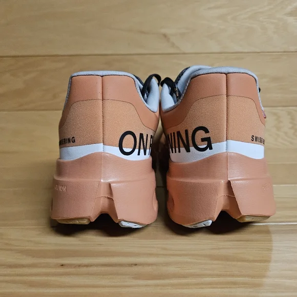 On Cloudsurfer Next Z5 Womens Size 9.5 Canyon White Orange Running Shoe Sneaker